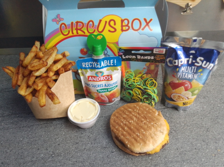 La ch'ti boite burger (pour les enfants)